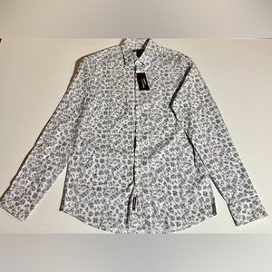 Michael Kors Slim-Fit Cotton Blend Shirt